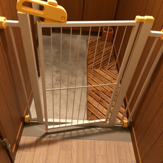 ペット用　ワンタッチゲート　柵　フェンス