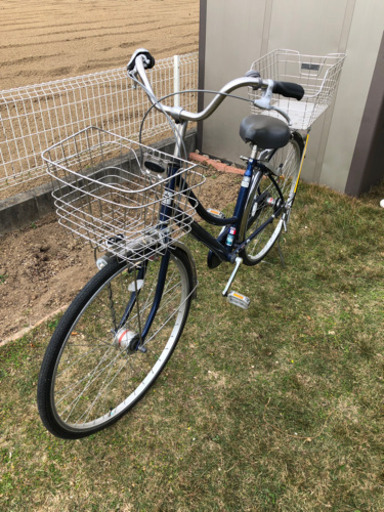 アサヒサイクル 3段変速 27インチ 自転車 パンクにしにくいタイヤ装備