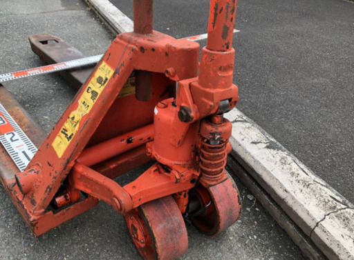 動作確認済み★おくだ屋技研 OPK パレットトラック ハンドリフト 1500kg CP-15S-107 1070mm