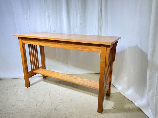 テーブル デスク パソコンデスク 作業台 茶 中古品