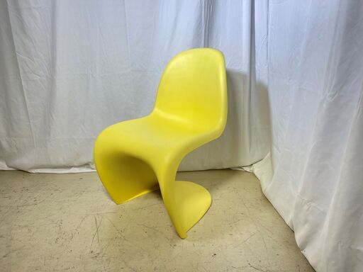 PantonChair パントンチェア Vitra ヴェルナー・パントン イエロー 黄 中古品①