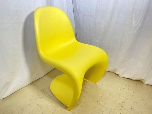 PantonChair パントンチェア Vitra ヴェルナー・パントン イエロー 黄 中古品① 
