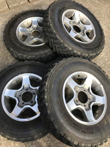 ジムニー　M/Tタイヤ+純正アルミ