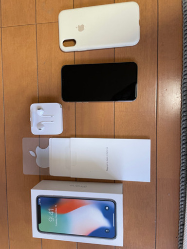 iPhone X 256GB silver 海外simフリー版