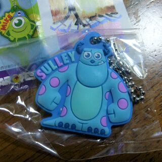 【新品】モンスターズ・インク　サリー　くら寿司　ビッくらポン　ラバーアクセサリーの画像