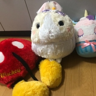 お取引成立しました‼︎ぬいぐるみクッション３つセット