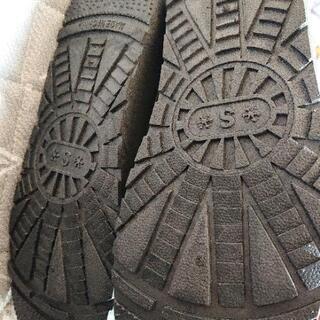 新品 グレー ブーツ アベイル しまむら 冬 Sサイズの画像