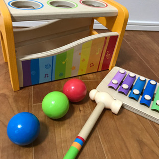 ボーネルンド、Hape 知育玩具セットの画像