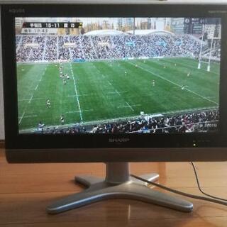 (決まりました)シャープ20インチテレビ