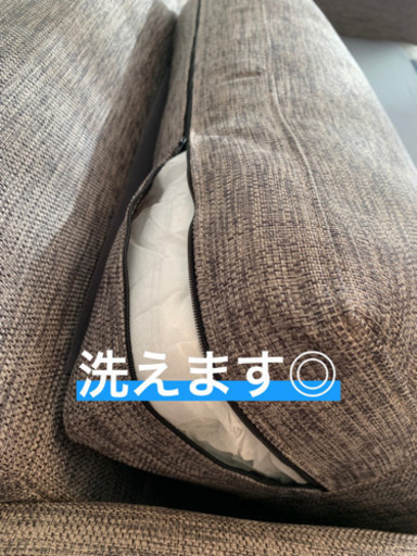 値下☆ニトリ ソファ L字3人掛け