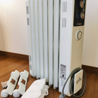 空気を汚さない乾燥しづらいオイルヒーターの画像