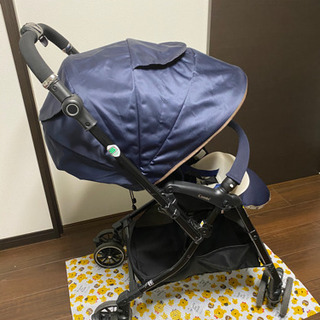 コンビ ベビーカー スゴカル 4キャス コンパクト エッグショック