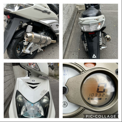 【訳あり】ヤマハ シグナスXSR 124cc 10332km 台湾製 逆輸入車