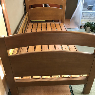 2段ベットの1段目のベットあげますの画像