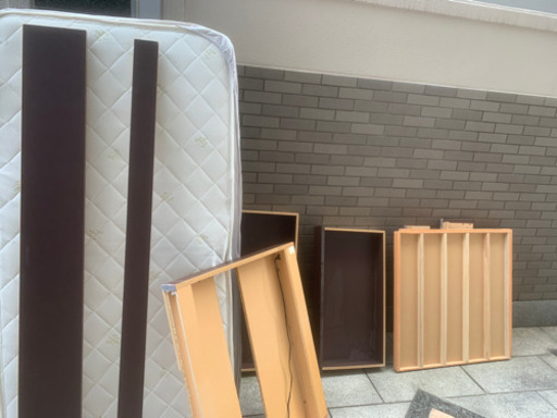 シングルベッド　マットセット  綺麗