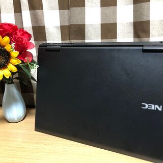 ☆彡WebｶﾒﾗUSB接続付・新品SSD240GB／高速ｉ５第四世代/ＮＥＣリノベＰＣ・人気のブラック☆/Ｗｉｎ１０Ｐｒｏ/Office2019付/15.6ｲﾝﾁ/メモリ4G/無線ＬＡＮ/ＤＶＤ・ＣＤ再生ソフト付　No.20110002の画像