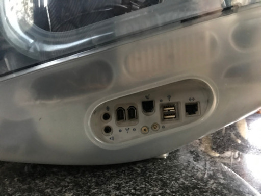 iMac グラファイト　256MB  イラレとフォトショップソフト入ってます。