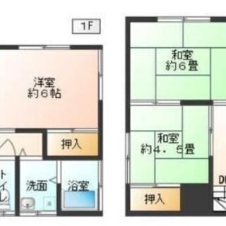 1695.行徳 貸戸建住宅 4DK ルームシェア可 二人入居可 ...