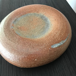 信楽焼　緋色　鉢　菓子器　筆洗い　#値下げの画像