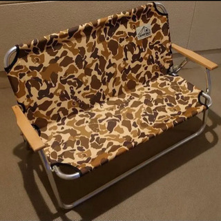 美品のキャプテンスタッグの折りたたみチェア(キャンプ、ピクニック用)の画像