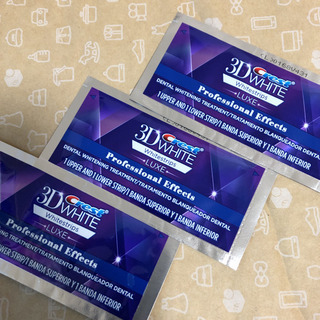 ☆新品☆ 5枚　3D クレスト　ホワイトニング　シート　ストリップスプロフェッショナルの画像