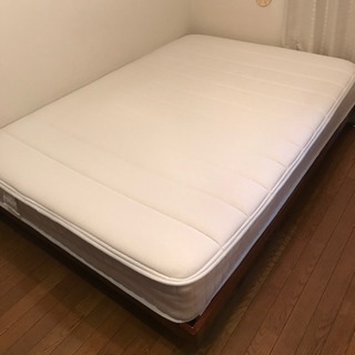11/27まで【お値段相談可能】【美品】ニトリ ダブルベッドマッ...