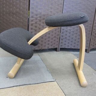 リボ社 Balans EASY/バランスチェア ダークグレー イージー 姿勢強制