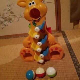 [値下げ]かたかたクルマとボールのおもちゃ
