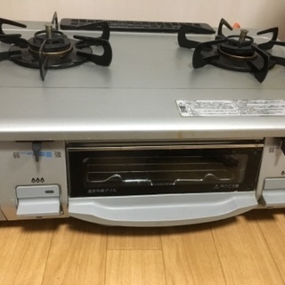 パロマ プロパンガス コンロ 水なしグリル 3年のみ使用 SIセンサー