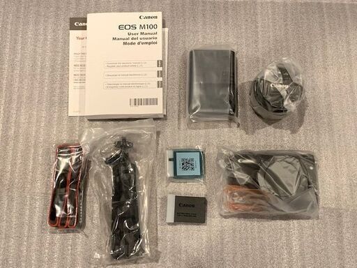 New Canon EOS M100 Mirrorless Camera Kit w/15-45mm Lens / 新しいCanon EOS M100ミラーレスカメラキット（15-45mmレンズ付き）