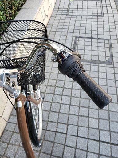 子供乗せ自転車 26インチ　ルピナス ブラウン　6段変速機　電動ではありません。
