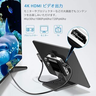 【新品・未使用】7in1 タブレット用 USB Type C ハブ の画像