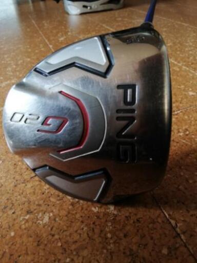 PING G20 ドライバー　TOURAD BB6S シャフト　レフティ