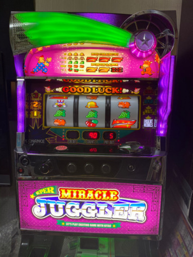 スーパーミラクルジャグラー 家庭用電源対応済