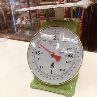 レトロな上皿自動はかり入荷しました！