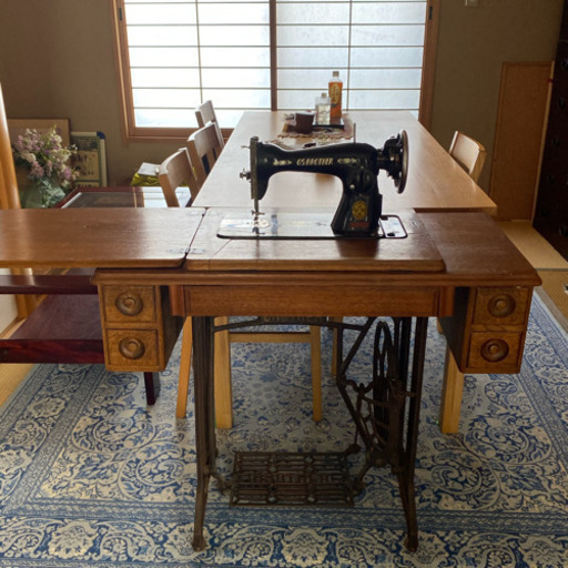 レトロなミシン　値下げ