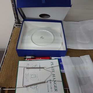 リチャードジノリ 未使用 飾り絵皿 平皿 美品 配達無料サービス の画像