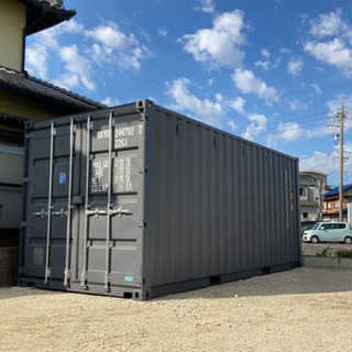 20ft海上コンテナ一棟丸ごとレンタル レンタルガレージ バイクガレージ レンタルスペース フリースペース 貸倉庫　　  − 愛知県