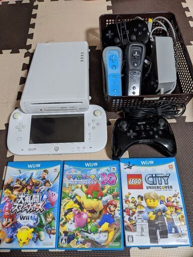 WIiU(32GB)本体➕ゲームソフト等色々セット
