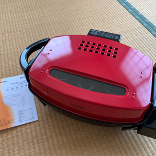 未使用 アイリスオーヤマ マルチロースター EMR-1100 レッドの画像