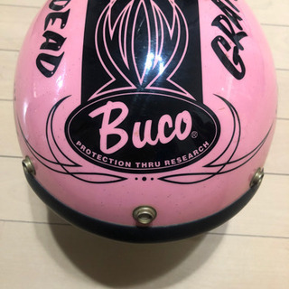 Buco 希少　グレイトフルデッドベア　 ヘルメット　ピンク