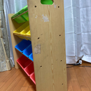 (取引完了)（値下げ)子どものおもちゃ収納棚