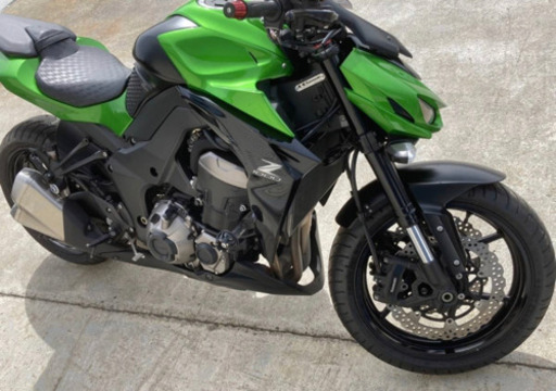 カワサキ　z1000 kawasaki カワサキ ２０１４年 14000ｋｍ Ｚ１０００－５Ａ 国内正規 エンジンスライダー フェンダーレス 北海道道北 中古美品