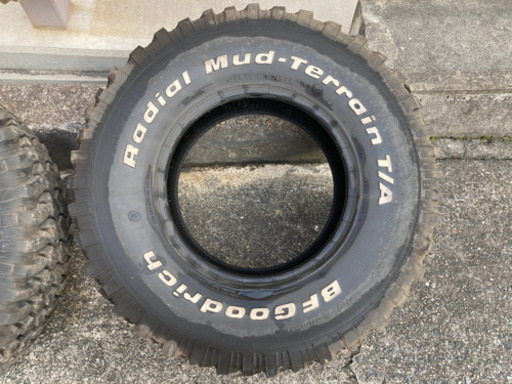 31/10.5R/15 ２本　バリ山　BF Goodrich Mudterren M/T