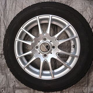 ワゴンRなどに スタッドレスタイヤ アルミ 155/65R 14
