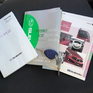 総額5.9万円★CVT★オシャレなレッド★平成16年式 スバル R2 R(RC1) 9.5万キロ 車検令和3年3月 赤の画像