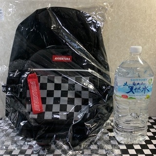 ◆新品未使用◆ アヴェンチュラ AVVENTURA ロゴテープ チェッカー ポケットリュック RLC-30553の画像