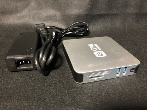 テレビにつないでYoutube鑑賞やDVDプレーヤー代りに!! 充実したスペック!! GM-JAPAN ミニPC GLM-MN3350 Win10搭載