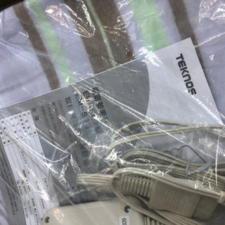 新品　TEKNOS 電気敷毛布　2020年もの