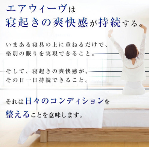 タイムセール!エアウィーヴ　スマート025 シングル　布団